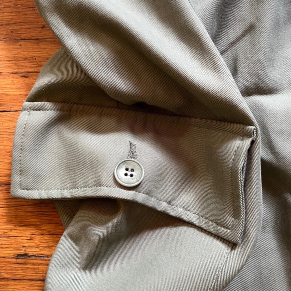 NWOT Enza Costa Sage Pleated Oversized Cargo Pant Size 26 (RUNS LARGE) Flawless - Picture 3 of 16